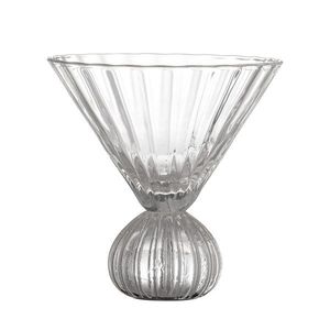 Pahar de cocktail, Bloomingville, Taurin, 12x12 cm, 300 ml, sticla, transparent imagine