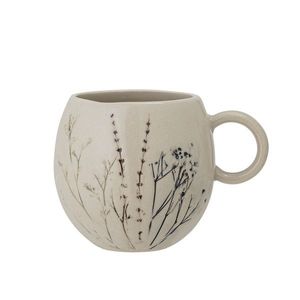 Ceasca, Bloomingville, Bea, 9.5x8.5 cm, 250 ml, ceramica, natural imagine