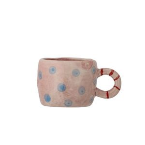 Ceasca, Bloomingville, Nini, 7x6 cm, 100 ml, ceramica, roz imagine