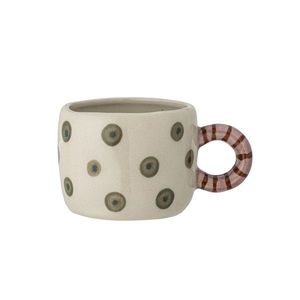 Ceasca, Bloomingville, Nini, 7x6 cm, 100 ml, ceramica, natural imagine