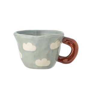 Ceasca, Bloomingville, Nini, 7.5x5.5 cm, 110 ml, ceramica, albastru imagine