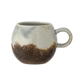 Ceasca, Bloomingville, Paula, 9x8 cm, 275 ml, ceramica, maro imagine