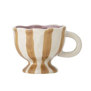 Ceasca, Bloomingville, Willa Yellow, 9x7.5 cm, 215 ml, ceramica, multicolor imagine