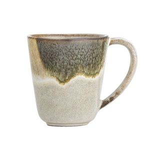 Cana, Bloomingville, Jules, 9.5x10 cm, 450 ml, ceramica, verde imagine