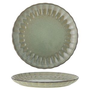Farfurie intinsa, Bloomingville, Latina, 27x2 cm, ceramica, verde deschis imagine