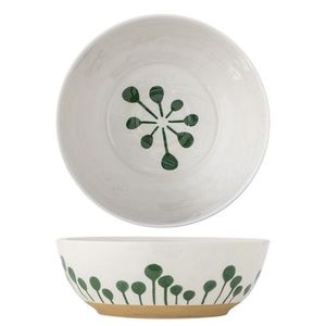 Bol salata, Bloomingville, Linora, 28x9 cm, ceramica, verde imagine
