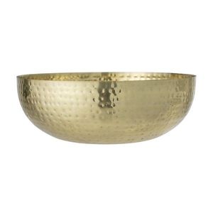 Bol salata, Bloomingville, Mettemarie, 36x13 cm, fier, auriu imagine