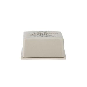 Untiera cu capac, Bloomingville, Bea, 15x12.5x7.5 cm, 580 ml, ceramica, natural imagine