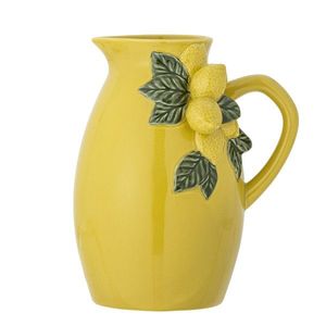 Carafa, Bloomingville, Limone, 17x21 cm, 1.6 L, ceramica, galben imagine