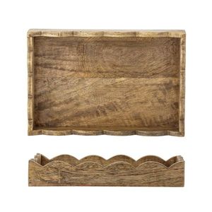 Tava pentru servire, Bloomingville, Namira, 30x19x5 cm, FSC 100%, lemn de mango, natural imagine
