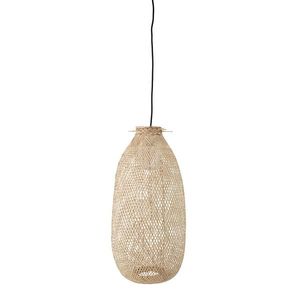 Lustra, Bloomingville, Evert, 1 x E27, 25x65 cm, bambus, natural imagine