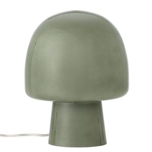 Lampa de masa, Bloomingville, Paddy, 1 x E14, 20x26.5 cm, sticla, verde imagine