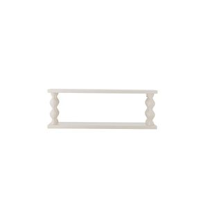 Raft de perete, Bloomingville, Salino, 60x17x21.5 cm, MDF/lemn de brad, alb imagine