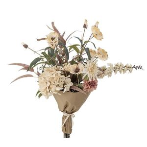 Buchet flori artificiale, Bloomingville, Hazy, 40x104 cm, poliester/polietilena, natural imagine