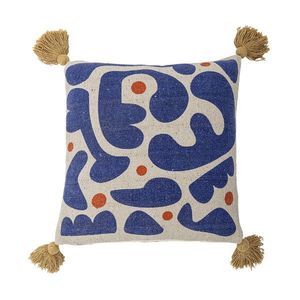 Perna decorativa, Bloomingville, Eviaya, 45x45 cm, amestec bumbac, multicolor imagine