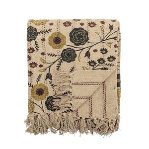 Pled, Bloomingville, Eydis, 130x160 cm, amestec bumbac, multicolor imagine