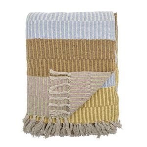 Pled, Bloomingville, Isnel, 130x160 cm, amestec bumbac, multicolor imagine
