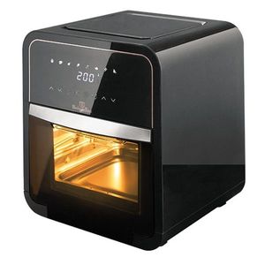 Cuptor cu friteuza cu aer cald Berlinger Haus, Black Rose, 2000W, 12 L, negru imagine