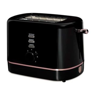 Prajitor de paine Berlinger Haus, Black Rose, 850W, inox, negru imagine