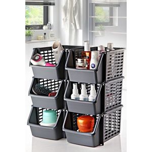 Organizator, EVYDZN-6, 21x28x15 cm, Antracit imagine