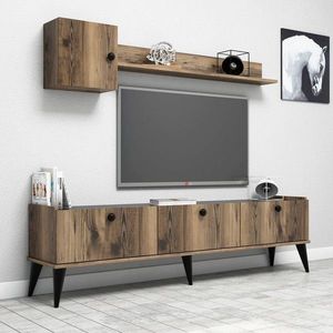 Comoda TV, Hanah Home, Lidya, Nuc / Marmură imagine