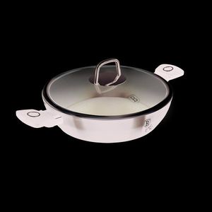 Oala cu capac Berlinger Haus, Black Vantage, 30 cm, 4.5 L, aluminiu forjat, negru lucios imagine