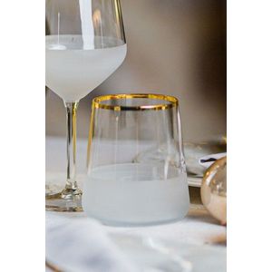 Set pahare, Hermia, 127RKL1166, Auriu / Transparent imagine