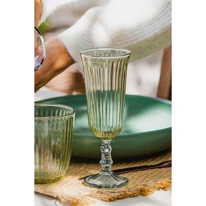 Set de pahare de vin, Hermia, 127RKL1177, Verde imagine