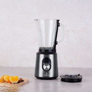Blender de masa Berlinger Haus, Carbon Pro, 1000W, 1.5 L, inox/sticla/plastic, gri inchis/transparent imagine
