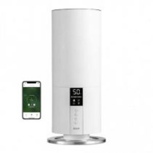Resigilat - Umidificator cu ultrasunete Duux Beam Mini 2 White, WiFi, Pentru 30 mp, Asistenti vocali, Timer, Sleep imagine