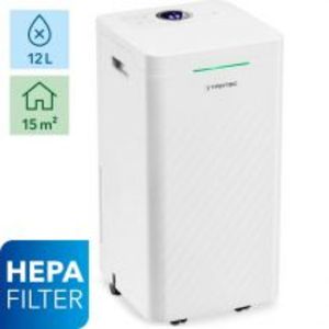 Resigilat - Dezumidificator si Purificator de aer TROTEC TTK27 HEPA, 12 l/zi, 90 m3/h, Senzor umiditate , Filtru HEPA, Higrostat imagine