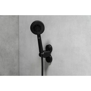 Suport pentru para de dus, Ridder, negru mat, ABS/PVC, 12139100 imagine