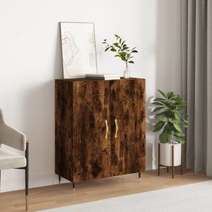 vidaXL Dulap, stejar fumuriu, 69, 5x34x90 cm, lemn compozit imagine