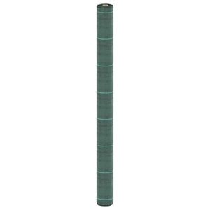 vidaXL Membrană antiburuieni, verde, 1, 5x25 m, PP imagine