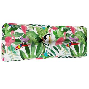 vidaXL Pernă de paleți, multicolor, 120x40x12 cm, textil imagine