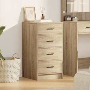 vidaXL Bufet cu sertar Stejar sonoma 40 x 41 x 75 cm Lemn compozit imagine