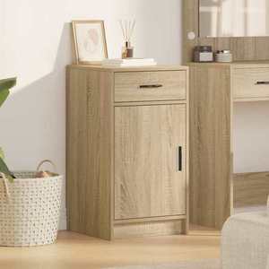 vidaXL Bufet cu sertar Stejar Sonoma 40 x 40.5 x 75 cm Lemn compozit imagine