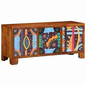 vidaXL Bancă pentru pantofi cu depozitare Maro miere 100 x 35 x 45 cm imagine