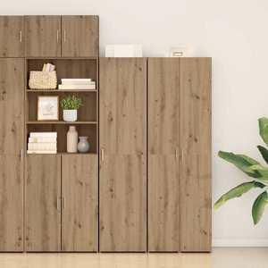 vidaXL Bufet Stejar Artizanal 45 x 42, 5 x 185 cm imagine