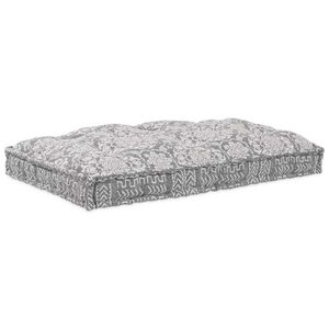 vidaXL Perna pentru canapea pe palet Gri deschis 120 x 80 x 12 cm imagine
