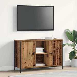 vidaXL Set comodă TV Lemn Vechi 101 x 35 x 65 cm Lemn compozit imagine