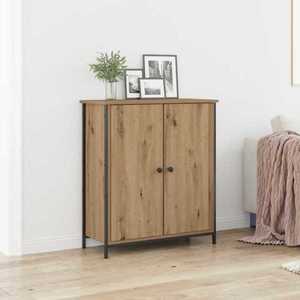 vidaXL Bufet Stejar Artizanal 70 x 30 x 80 cm Lemn compozit imagine