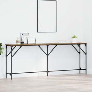 vidaXL Masă de consolă Lemn Vechi 200 x 29 x 75 cm imagine