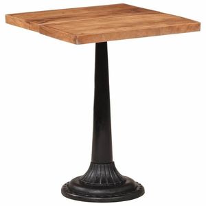 vidaXL Masă de bistro, 60 x 60 x 76 cm, lemn masiv de acacia imagine