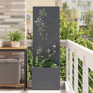 vidaXL Ecran de intimitate pentru grădină Antracit 50 x 150 cm imagine