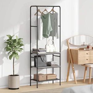 vidaXL Suport pentru Hârtie sonoma gri 60 x 30 x 171 cm Lemn compozit imagine