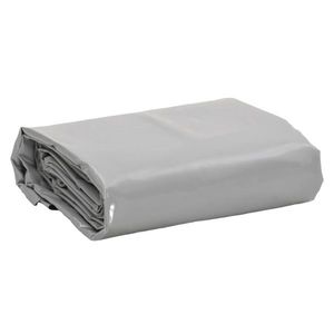 vidaXL Prelată, gri, 4x7 m, 650 g/m² imagine