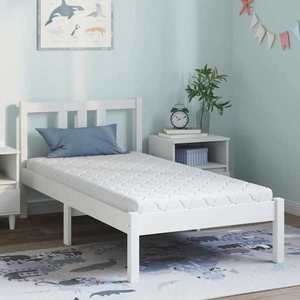 vidaXL Saltea Alb 80 x 160 cm Material Jacquard imagine