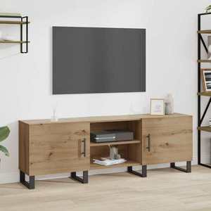 vidaXL Cabinet TV Stejar Artizanal 150 x 30 x 50 cm Lemn compozit imagine
