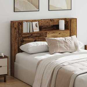 vidaXL Heaboard Lemn vechi 140 x 16, 5 x 103, 5 cm Lemn compozit imagine